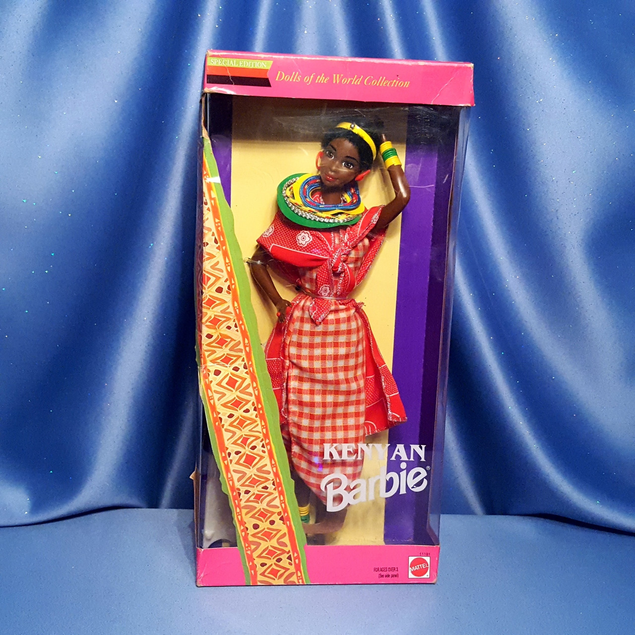 Kenyan Barbie Dolls of the World Collection By Mattel. - Now and