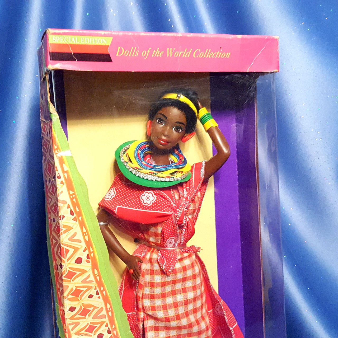 Kenyan Barbie Dolls of the World Collection By Mattel. - Now and