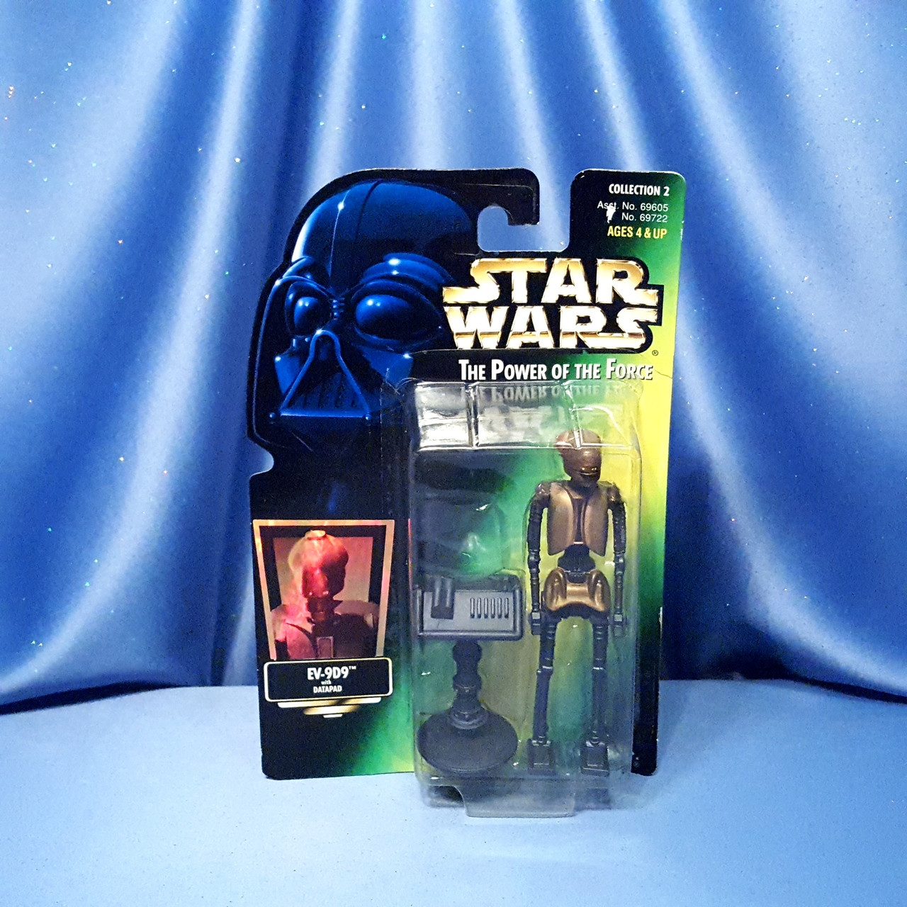 Star Wars The Power of the Force EV-9D9 with Datapad Action Figure by  Kenner.