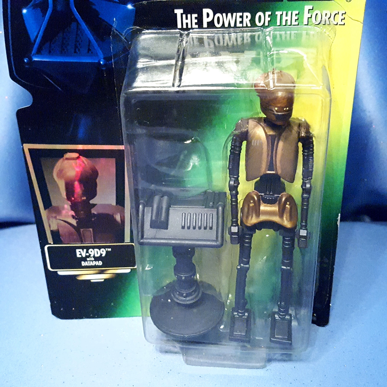 Star Wars The Power of the Force EV-9D9 with Datapad Action Figure by  Kenner.