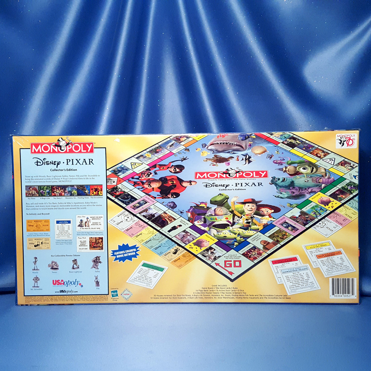 Disney Pixar Monopoly Collector's Edition by USAopoly. - Now and