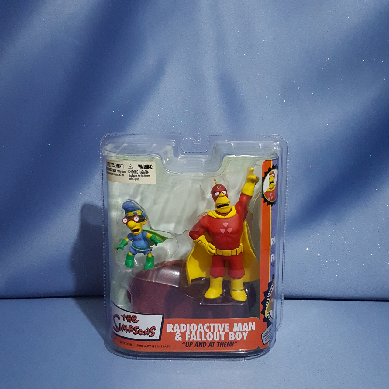 The Simpsons Radioactive Man and Fallout Boy Action Figures by McFarlane  Toys. - Now and Then Galleria LLC