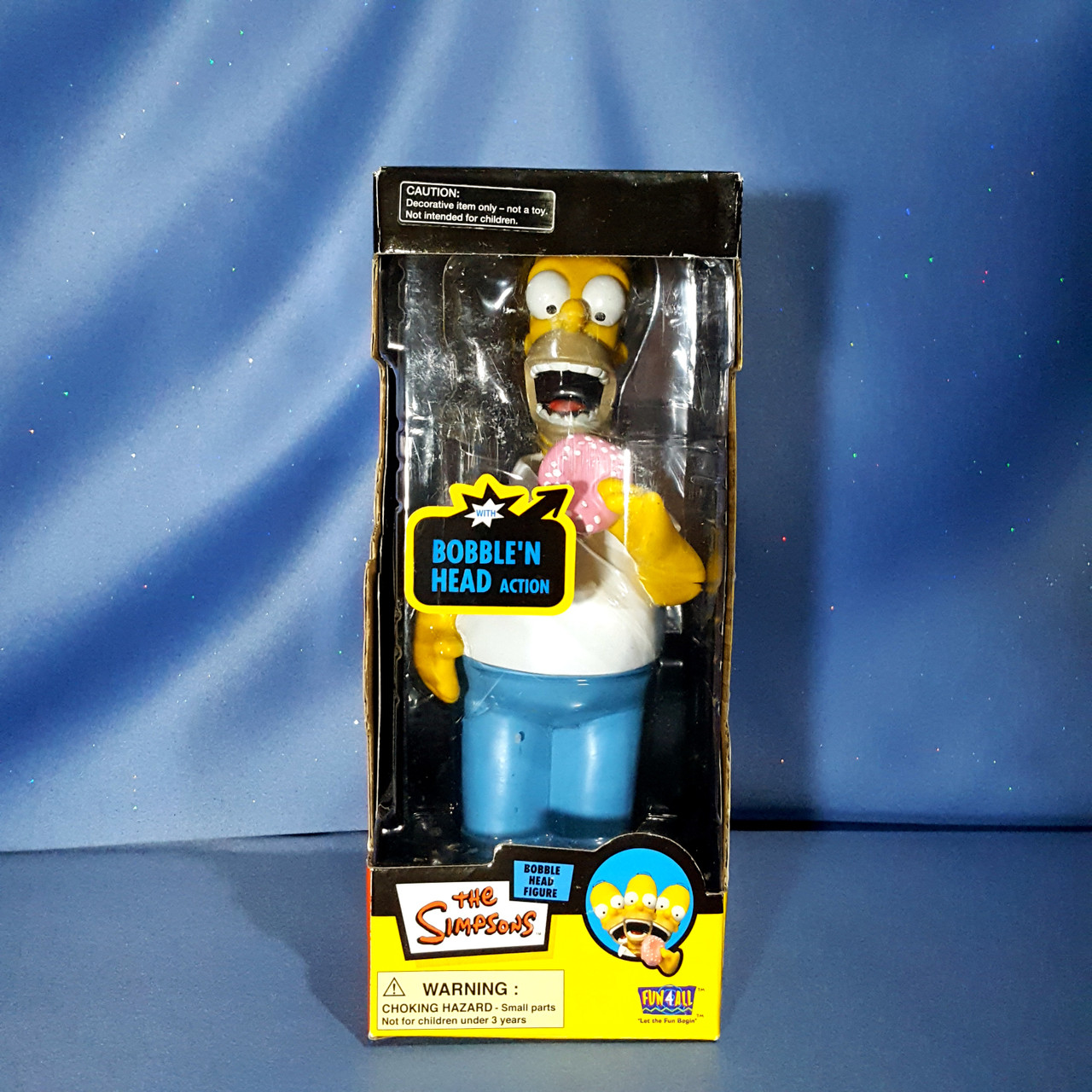 The Simpsons - Homer Bobblehead with Donut by FUN4ALL.