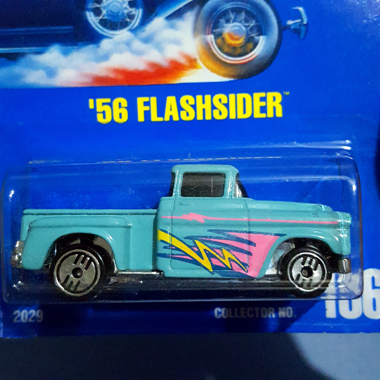 Hot Wheels '56 Flashsider Teal by Mattel. - Now and Then Galleria LLC