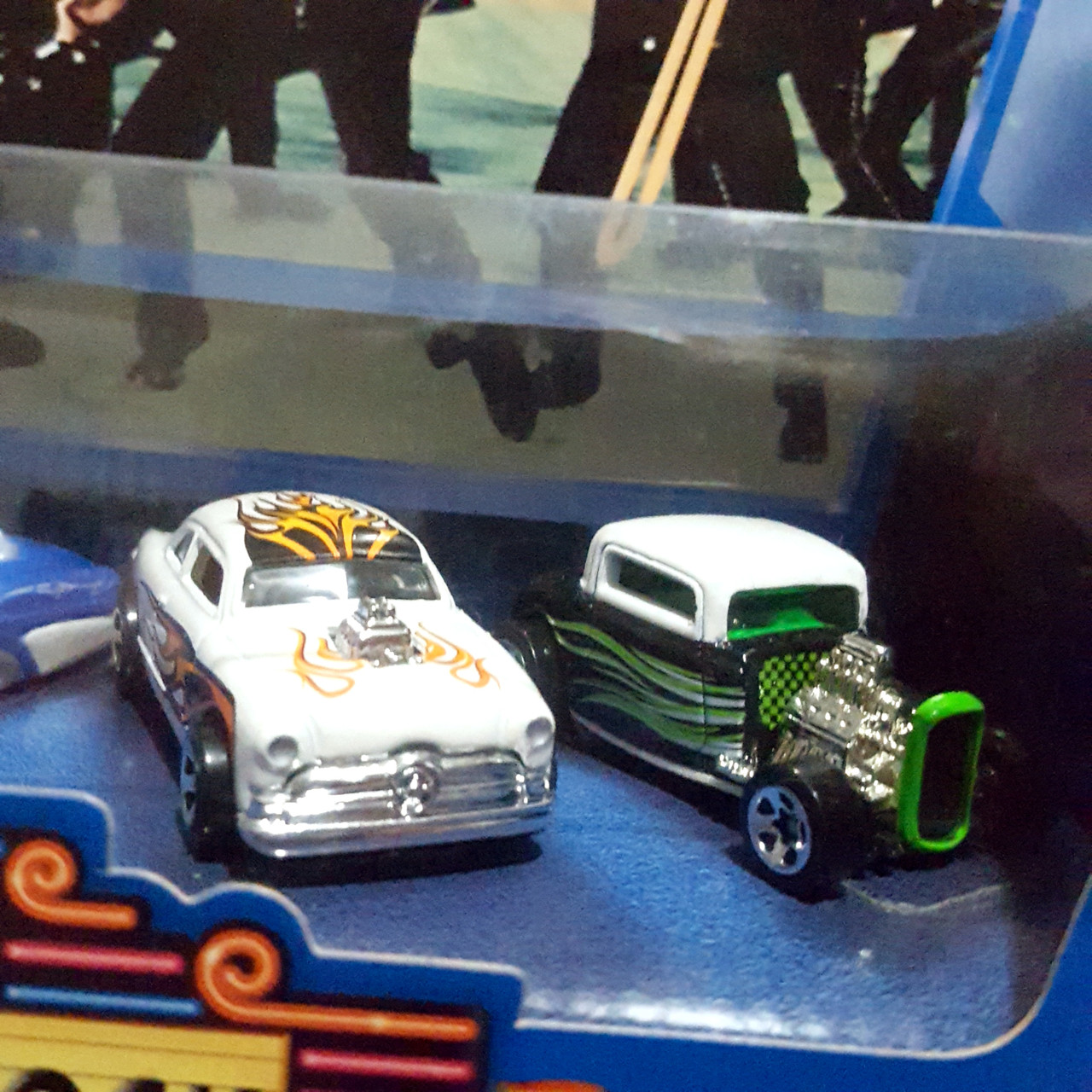 Hot Wheels Starring Elvis Jailhouse Rock 4PC Set by Mattel.