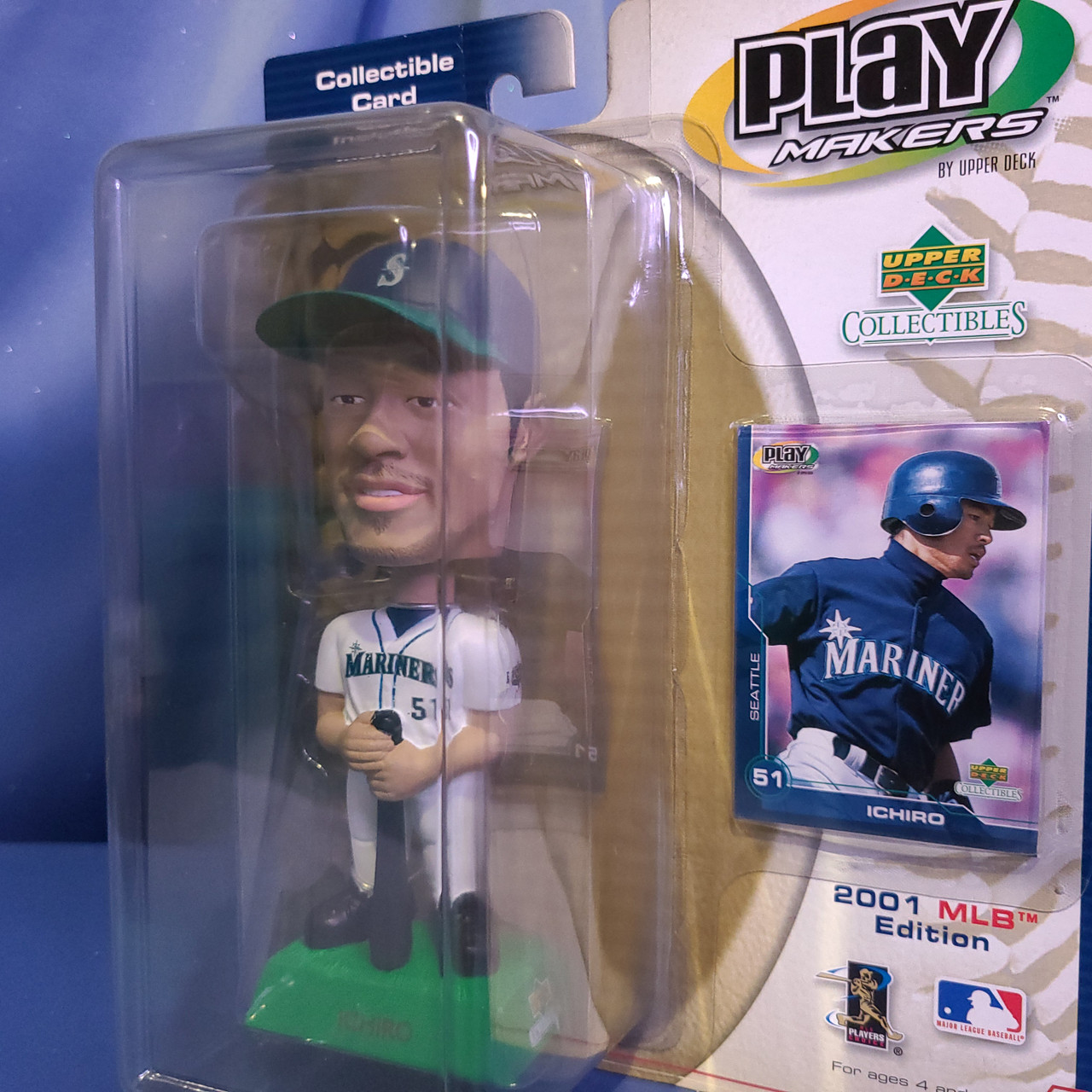 Play Makers 2001 Ichiro Bobblehead by Upper Deck Collectibles