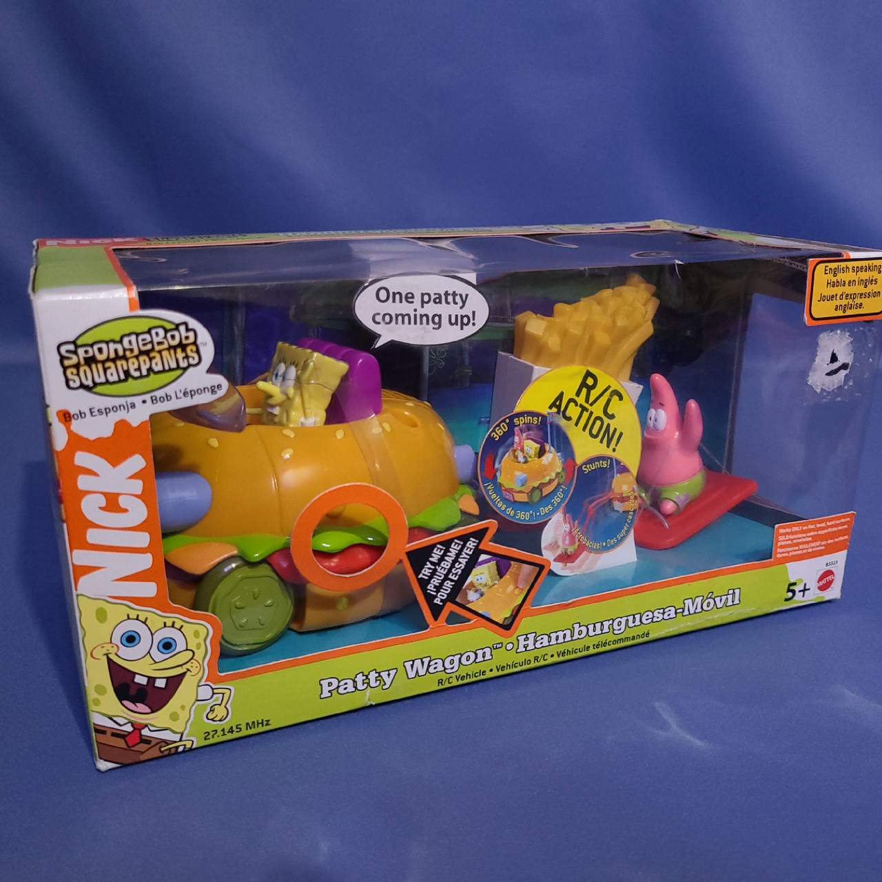 Spongebob Jelly Fish Racer With Light And Sound Nickelodeon Collectibles