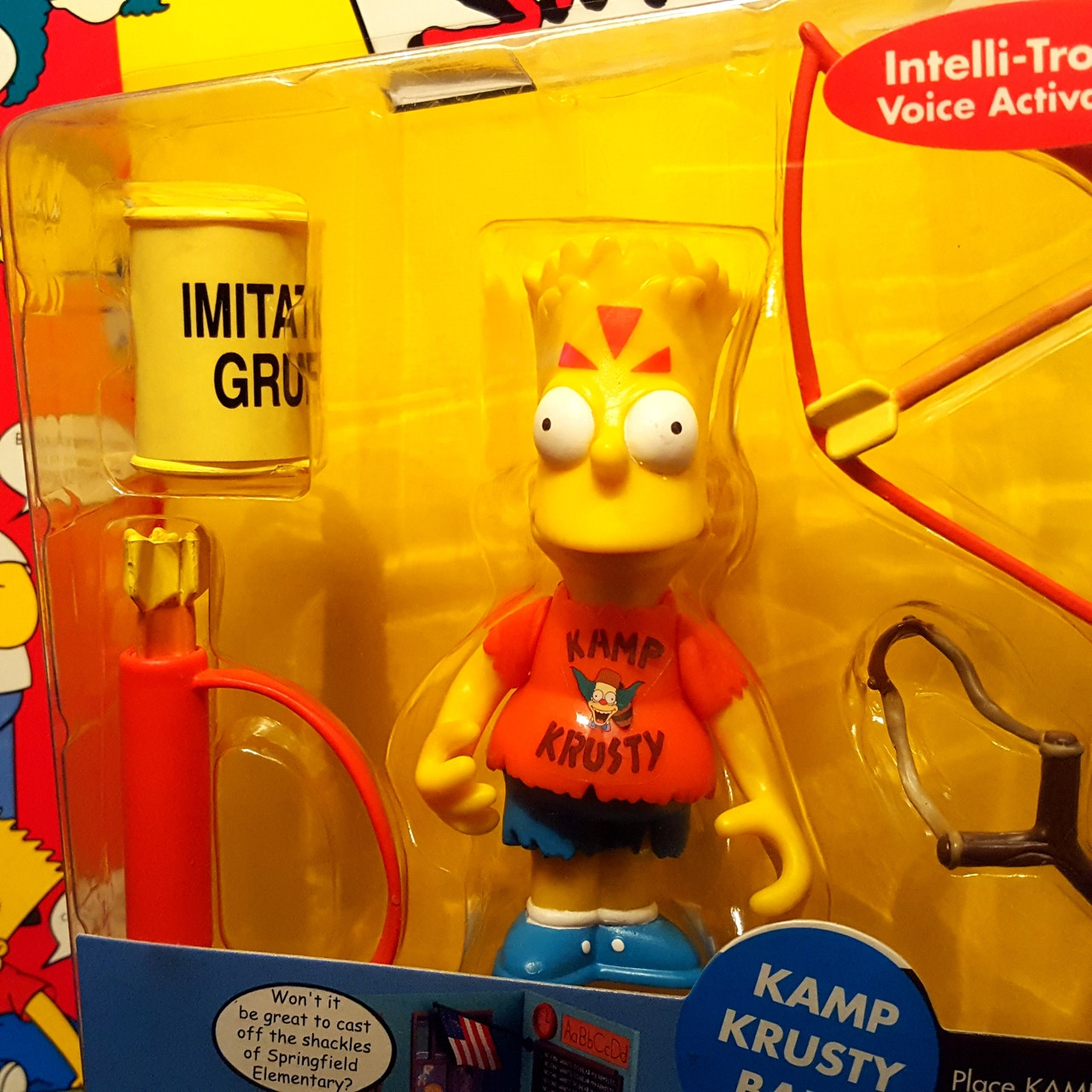 The Simpsons Kamp Krusty Bart Action Figure by Playmates. - Now