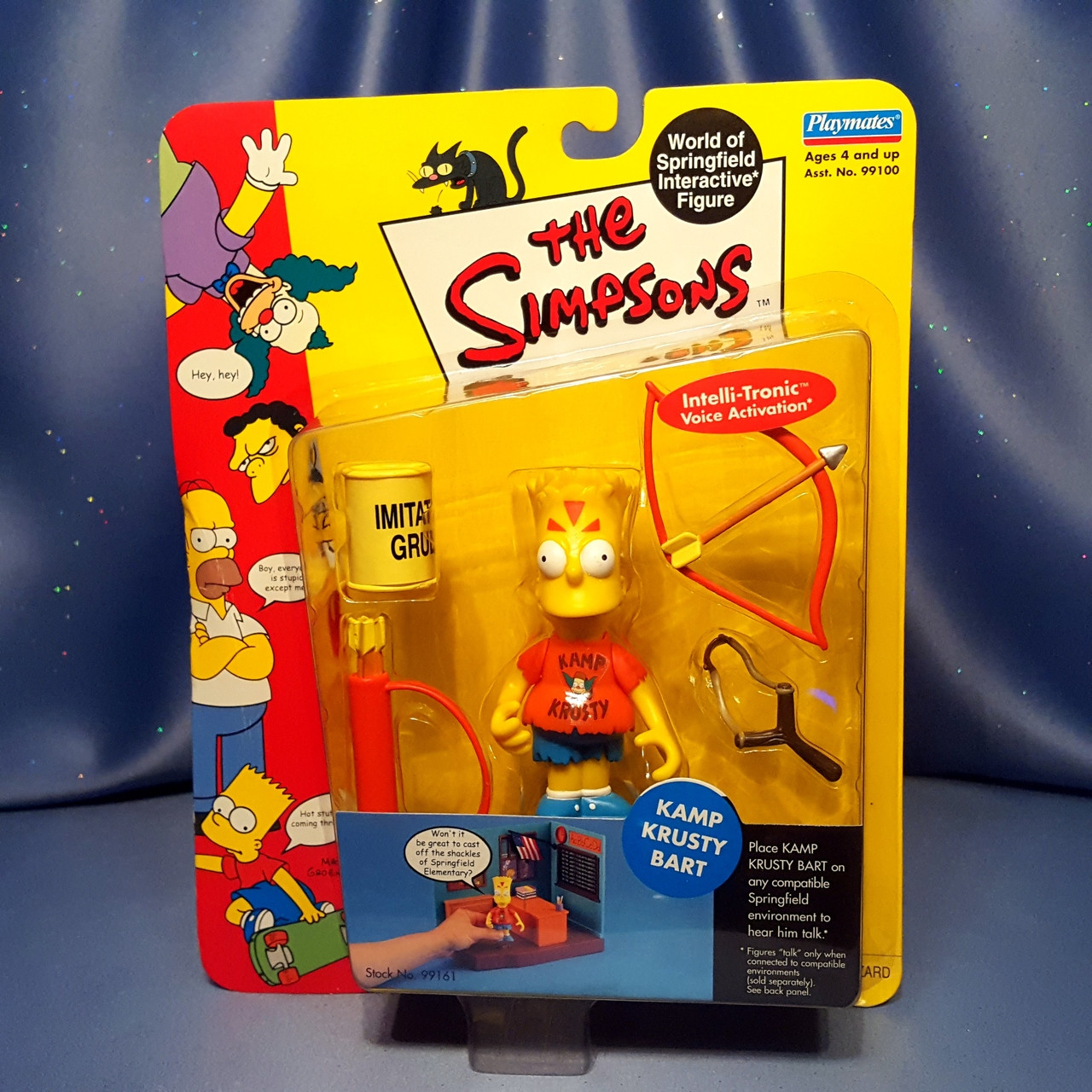 The Simpsons Kamp Krusty Bart Action Figure by Playmates. - Now