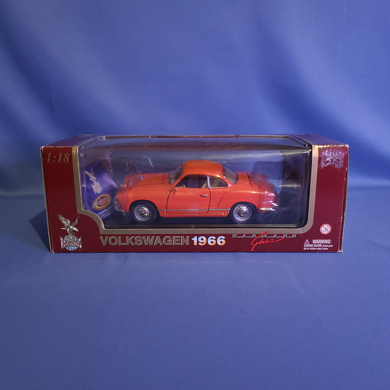 1966 Volkswagen Karmann Ghia Diecast by Road Now and