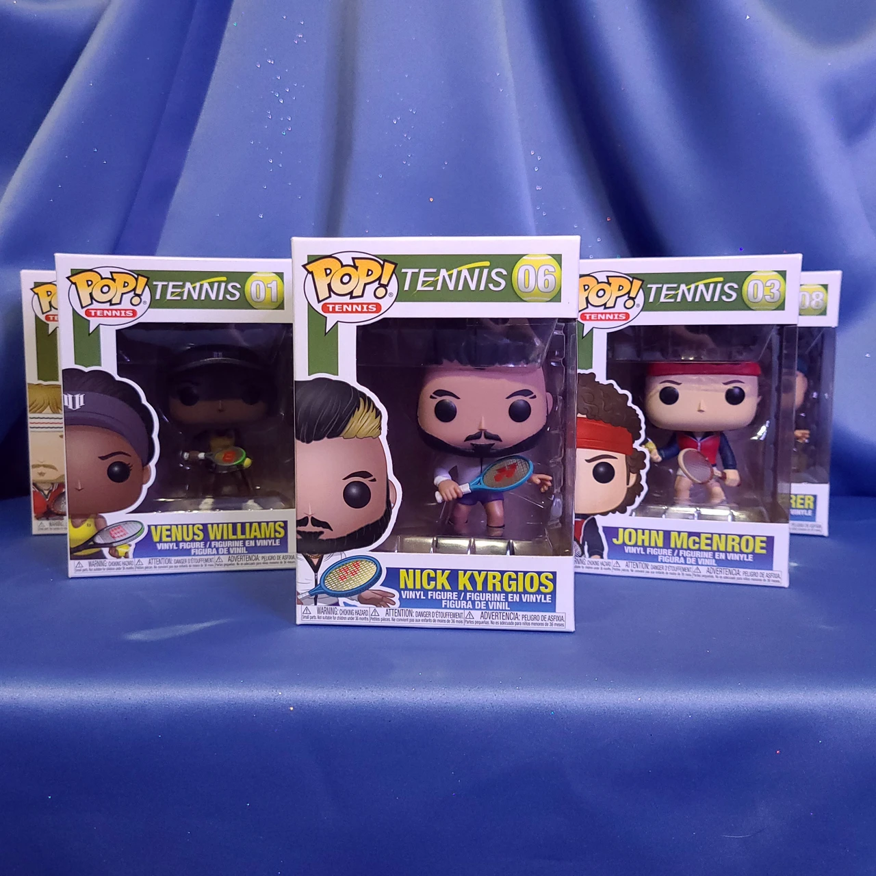 POP! Sports: Tennis Legends 8 Pack Bundle by Funko. - Now and Then  display picture 1