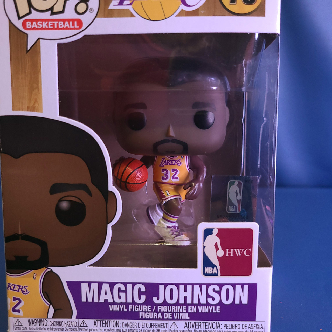 POP! Basketball (Magic Johnson-Lakers) Vinyl Figure by Funko. - Now and  Then Galleria LLC 