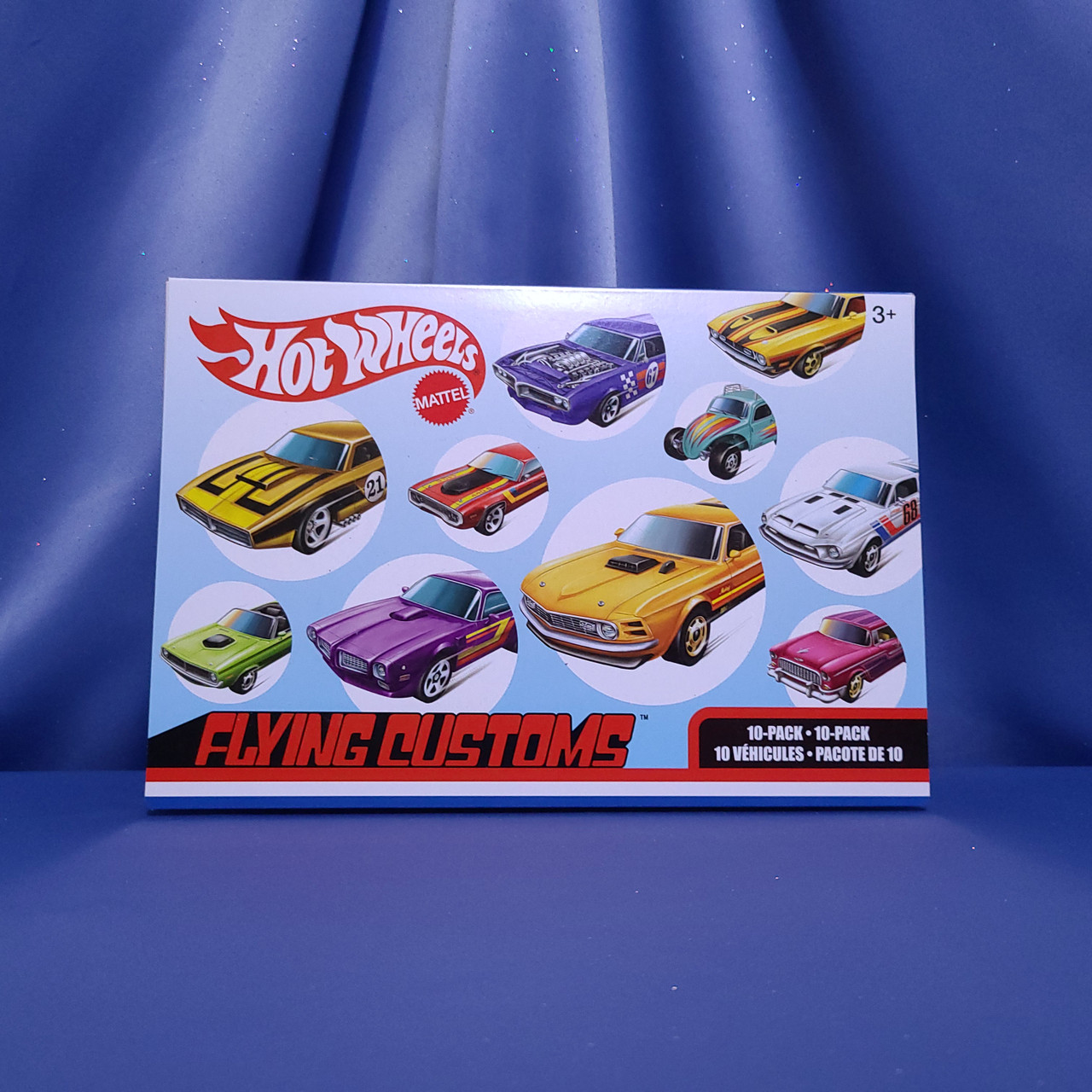 Hot Wheels Flying Customs 10-Pack by Mattel.