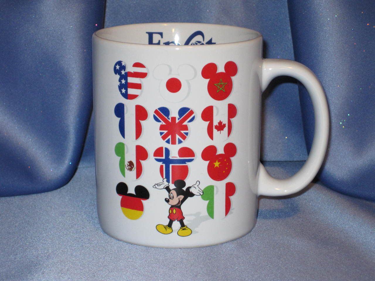 Lot of 2 Disney Theme Parks Mugs Mickey Mouse Coffee Mugs