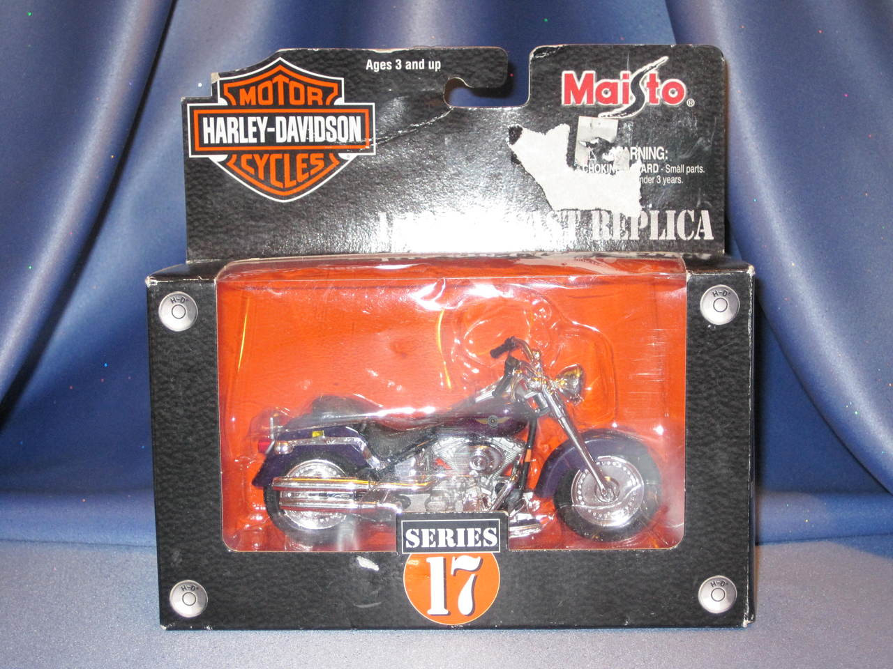 paneel Dezelfde Gelach 2002 Harley Davidson Motorcycle Fat Boy Die Cast Replica. - Now and Then  Galleria LLC