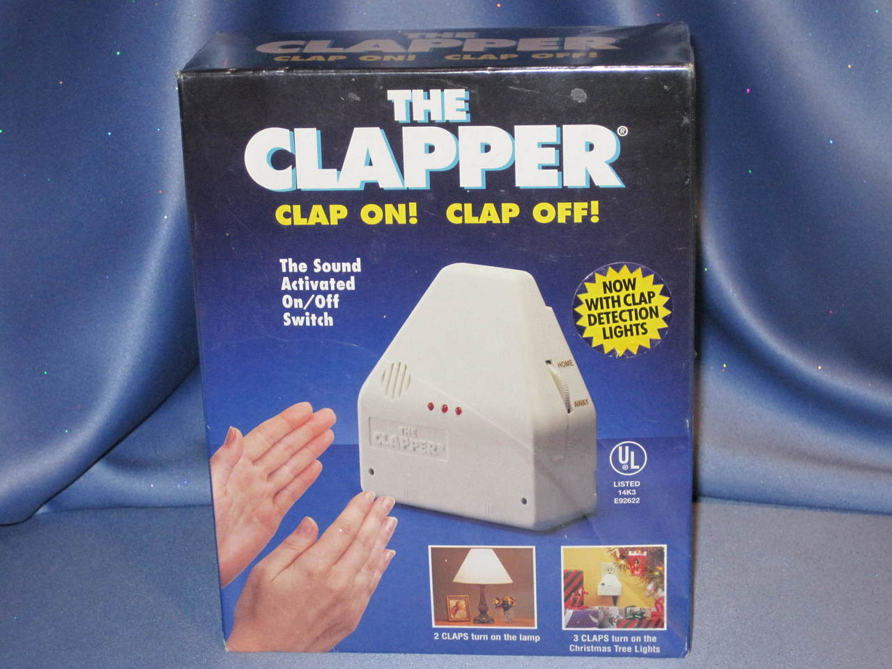 The Clapper The Original Sound Activated On/Off Switch Clap on