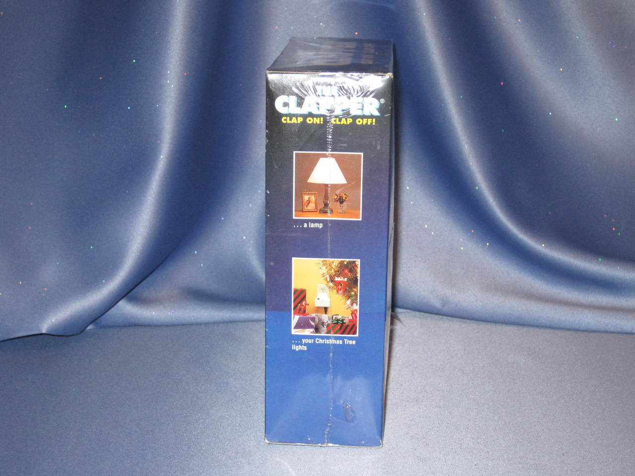The Clapper Turn Lights On And Off Clap Activated W/ Clap Detection Lights  NEW!