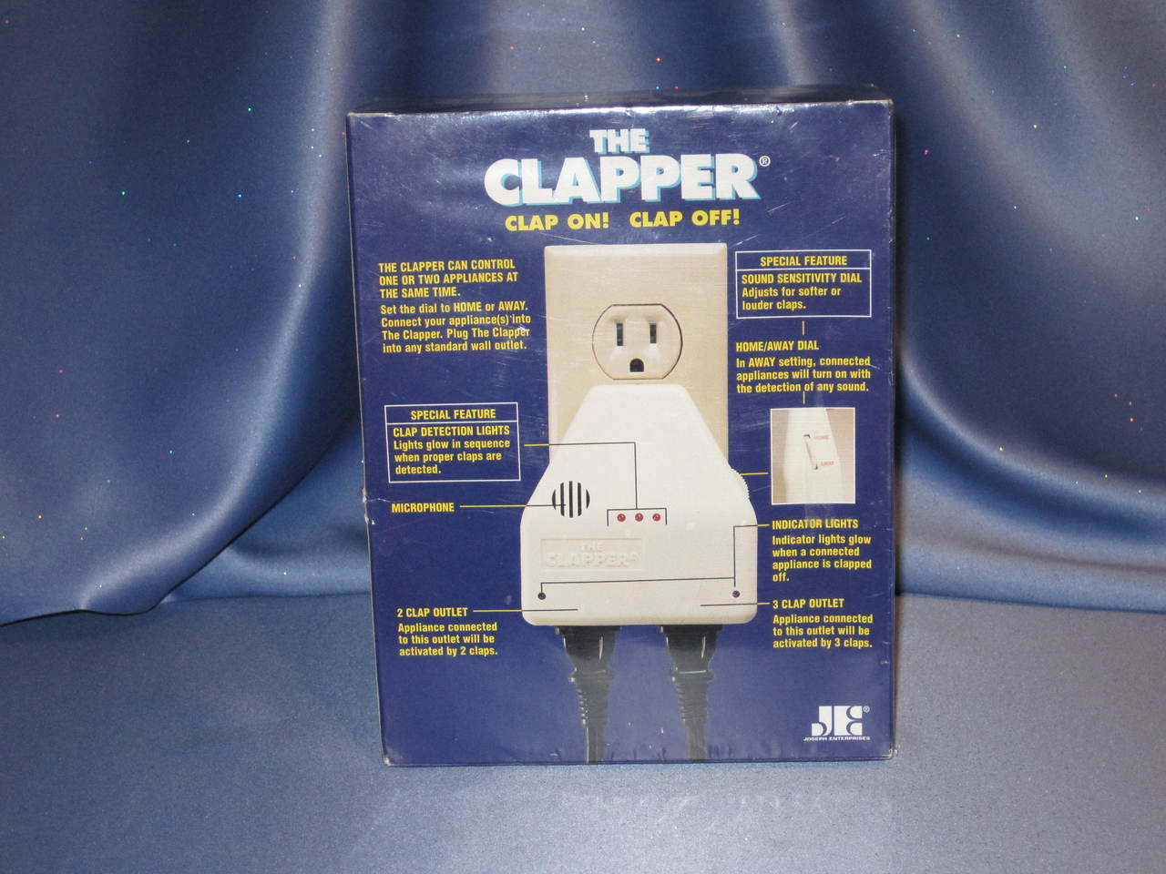 Joseph Enterprise The Clapper Sound Activated with On and Off