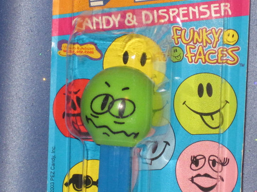 Funky Faces "Worried" Candy Dispenser by PEZ.