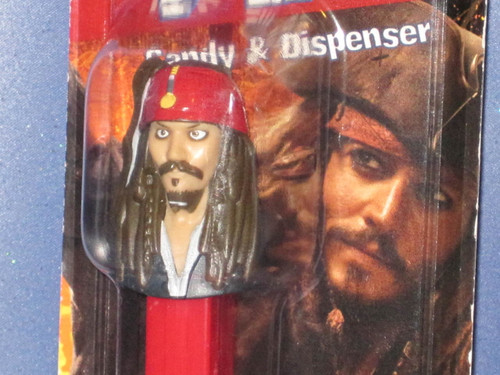 Pirates of the Caribbean "Jack Sparrow" Candy Dispenser by PEZ.