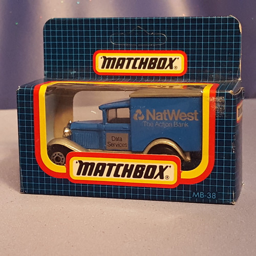 Ford Model A Van - MB38 by Matchbox Australia. - Now and Then