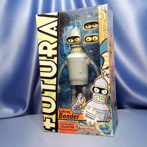 Talking Bender Bending Rodriguez from Futurama by Toynami.