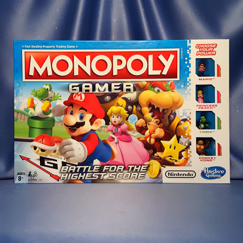 Monopoly Gamer with Two Bonus Set of Three Power Packs (6 Total) by Hasbro.