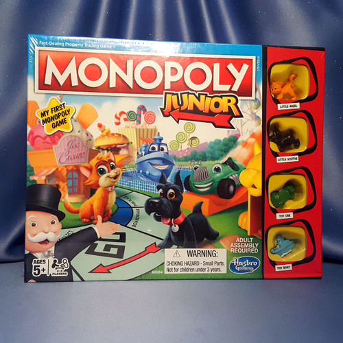 Monopoly Junior by Hasbro. Monopoly Junior by Hasbro.