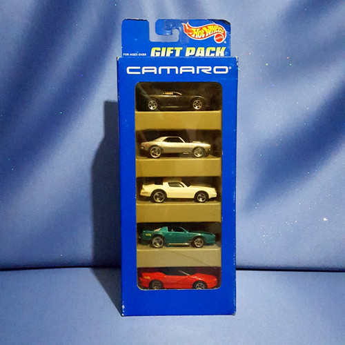 Hot Wheels Camaro 5-car Gift Pack by Mattel.