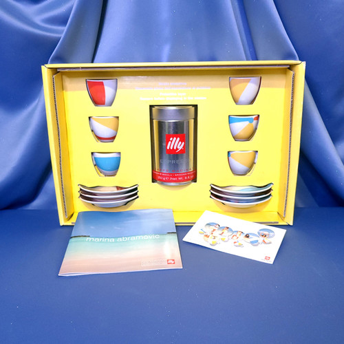 Marina Abramovic "Spirit House" Espresso Cups by Illy..