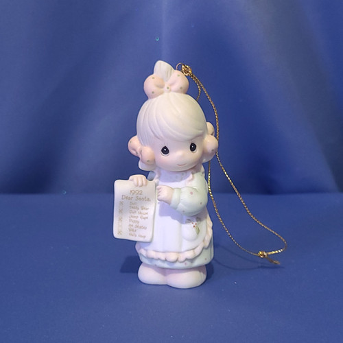 Precious Moments "But the Greatest of These is Love" 1992 Ornament by Enesco.