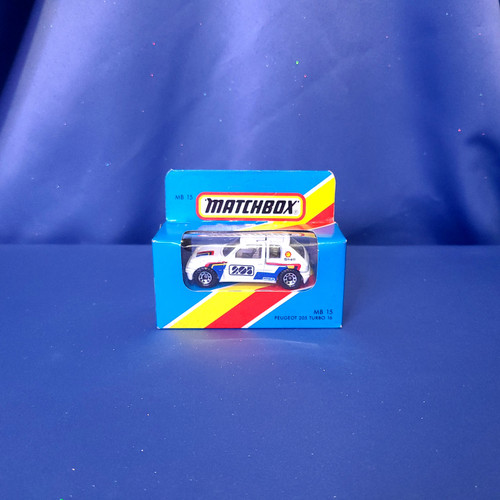 Matchbox Peugeot 205 Turbo 16 (White) by Matchbox Int'l Ltd.