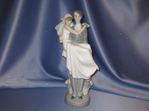 Over the Threshold “Finally Alone” Figurine by Lladro.