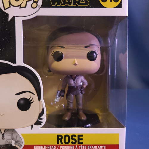 POP! Star Wars The Last Jedi (Rose) Bobblehead by Funko. POP! Star Wars The Last Jedi (Rose) Bobblehead by Funko.