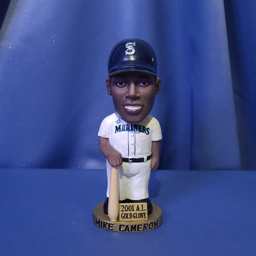 Seattle Mariners Mike Cameron Bobblehead by Bobble Dobbles.