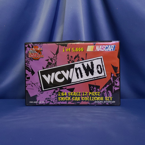 WCW NWO 12-piece Stock Car Collector Set by Racing Champions.