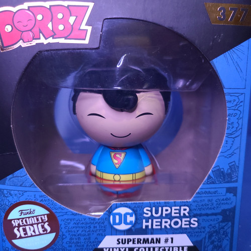 Dorbz: DC Superheroes "Superman #1" (Specialty Series) by Funko.