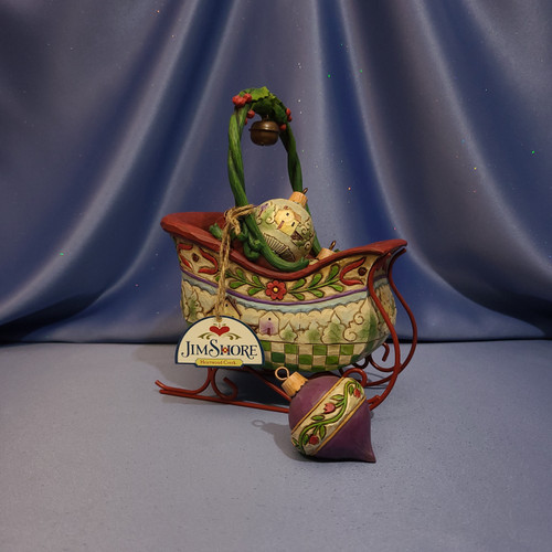 Jim Shore Heartwood Creek "Sleigh Bells Ring" by Enesco.