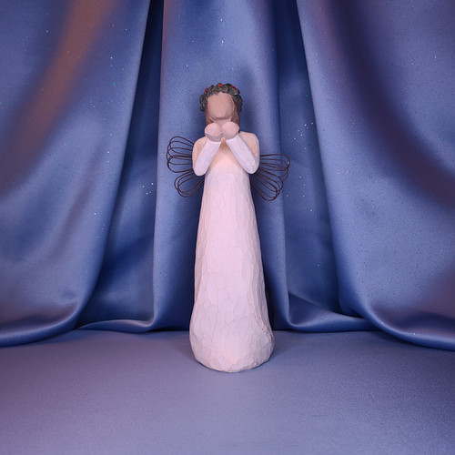 Willow Tree "Angel of Christmas Spirit" Figurine by Demdaco Willow Tree "Angel of Christmas Spirit" Figurine by Demdaco