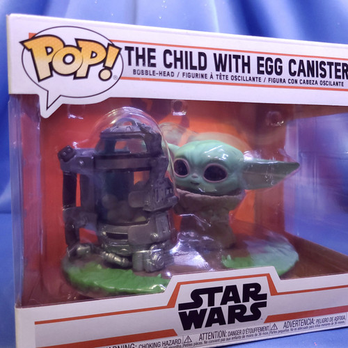 POP! Star Wars (The Child With Egg Canister) Bobblehead by Funko. POP! Star Wars (The Child With Egg Canister) Bobblehead by Funko.