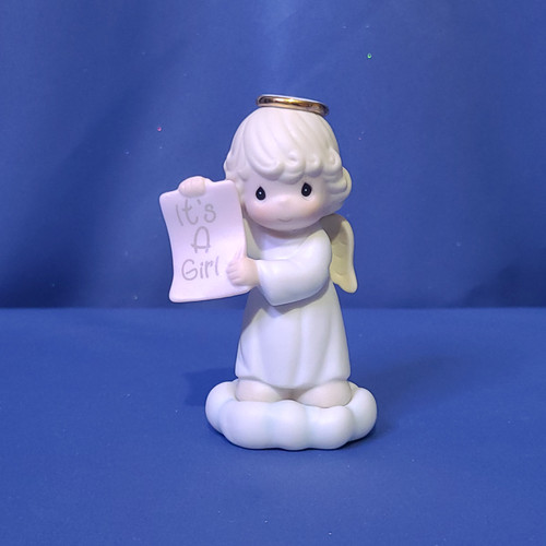 Precious Moments “It's a Girl” Growing in Grace Infant Figurine by Enesco.