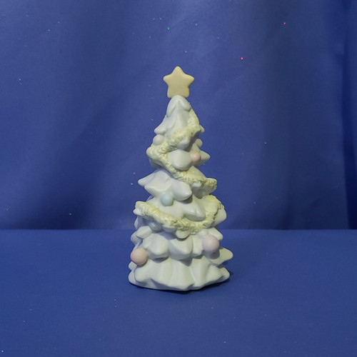 Precious Moments SugarTown Christmas Tree Figurine by Enesco.
