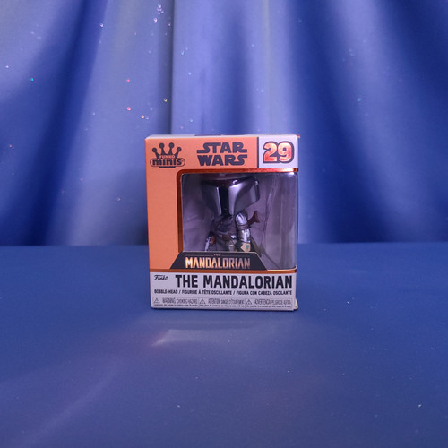 Star Wars The Mandalorian "The Mandalorian" Mini Bobblehead by Funko.