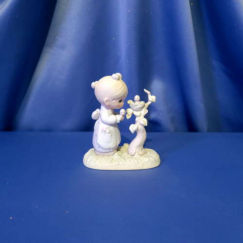 Jonathan & David "His Eye Is On The Sparrow" Figurine by Enesco.