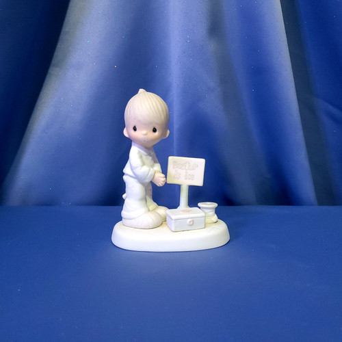 Jonathan & David "Lord Give Me Patience" Figurine by Enesco.