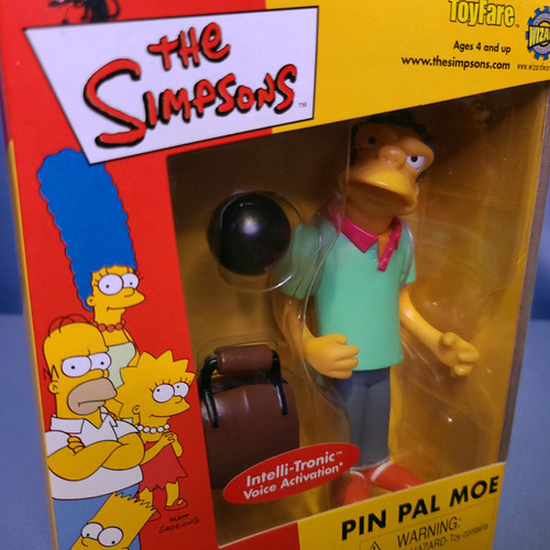 Simpsons Pin Pal Moe by Playmates Simpsons Pin Pal Moe by Playmates