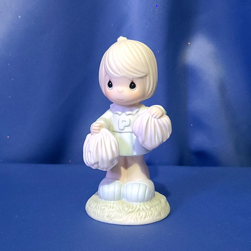 Precious Moments "Cheers to the Leader" Figurine by Enesco.