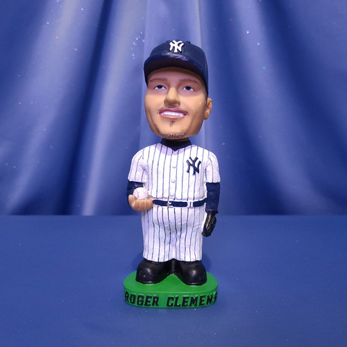 Yankees Roger Clemens Bobblehead Figurine by Bobble Dobbles. Yankees Roger Clemens Bobblehead Figurine by Bobble Dobbles.