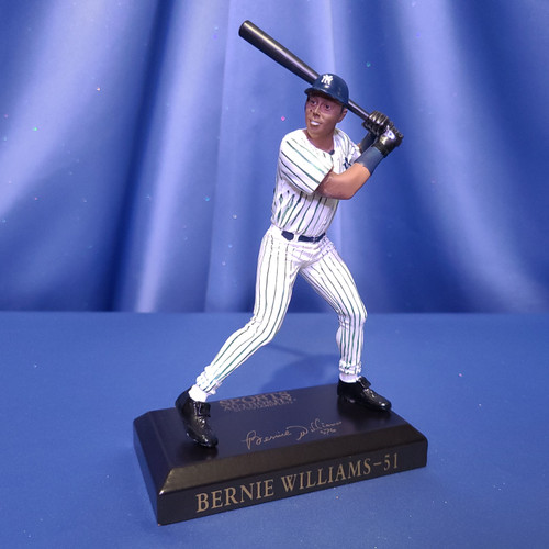 Yankees Bernie Williams Figurine by Bobble Dobbles.