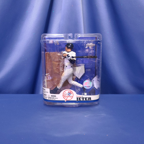 New York Yankees Derek Jeter Figurine by McFarlane Toys. New York Yankees Derek Jeter Figurine by McFarlane Toys.
